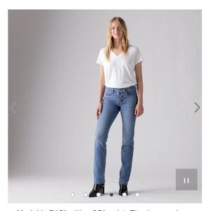 LEVI’S- 314 SHAPING STRAIGHT WOMEN'S JEANS